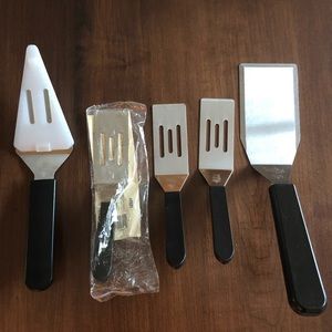 Pampered Chef lot Mini Large Spatula Slice & Serve